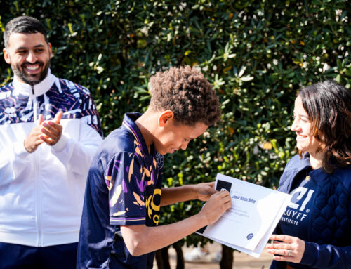 United World Academy organizes trip to Barcelona with Johan Cruyff Institute